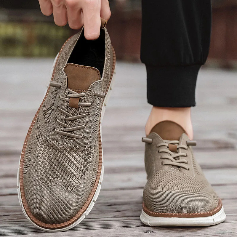 Men'S Shoes Brogues - Men Casual Shoes Classic Breathable Brogue