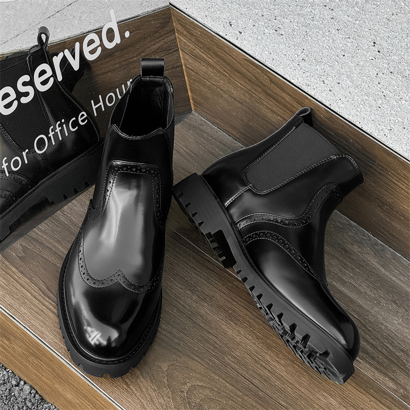 Men'S Shoes Brogues - big size mens fashion party prom