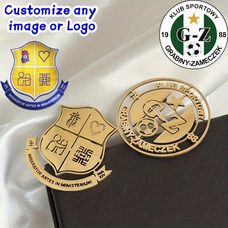 Custom Logo Brooch Simple Crea - Men'S Shoes Brogues recension och pris