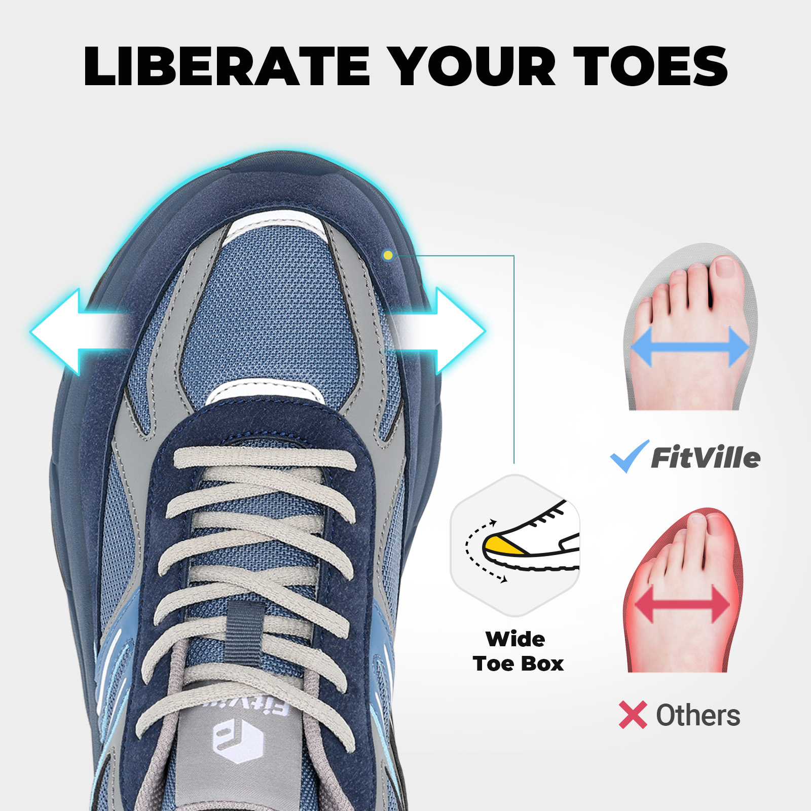 Fittington Wide Shoes For Man  - Men'S Shoes V5 Rnr recension och pris