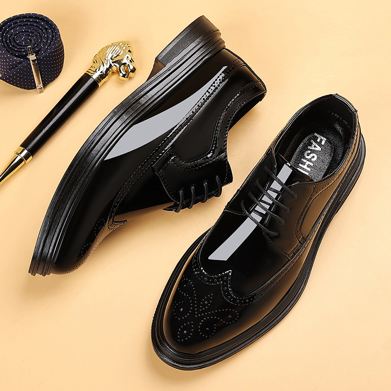 Men's Patent Leather Brogue Dr - Men'S Shoes Brogues recension och pris