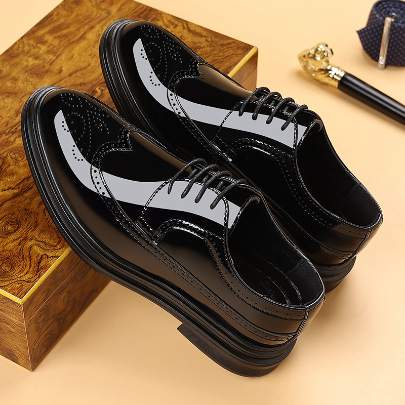 Men's Patent Leather Brogue Dr - Men'S Shoes Brogues recension och pris