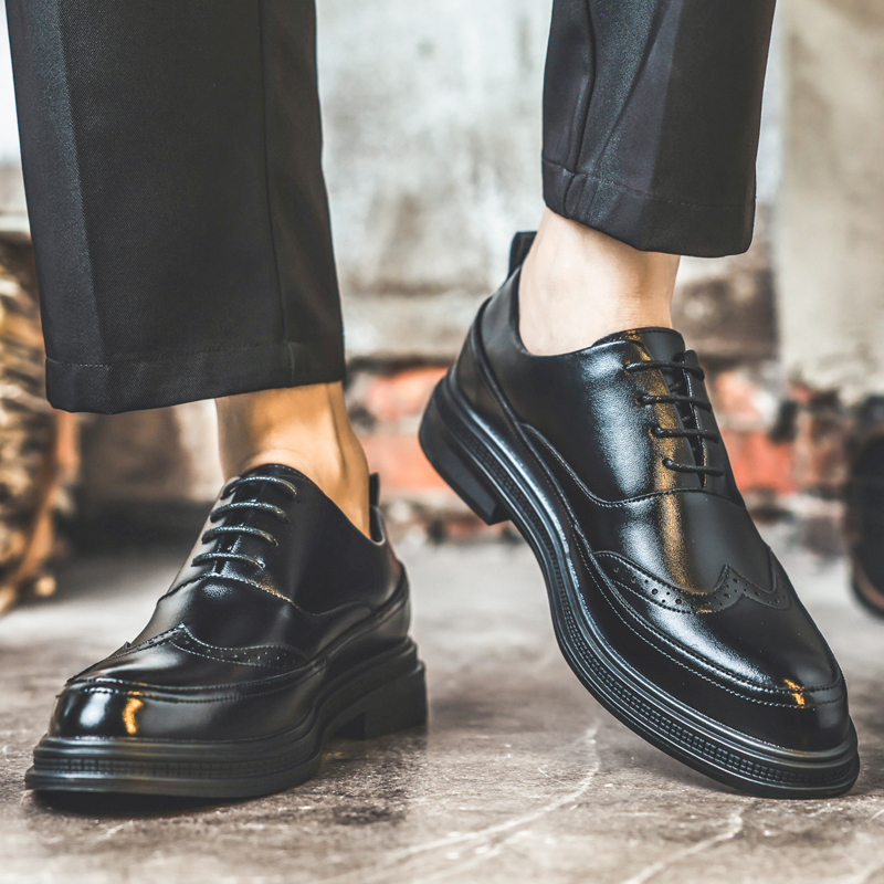 Men's Height Increasing Leathe - Men'S Shoes Brogues recension och pris