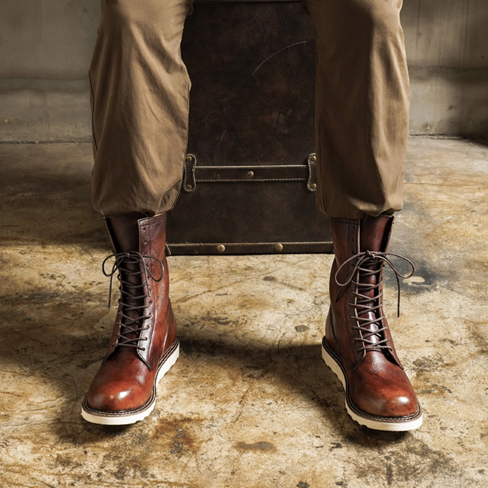 Men's Cow Genuine Leather Moto - Men'S Shoes Brogues recension och pris