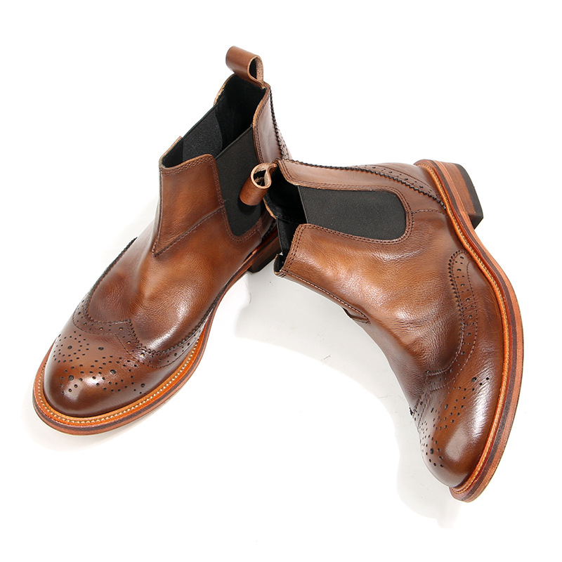 New Handmade Men Vintage Briti - Men'S Shoes Brogues recension och pris