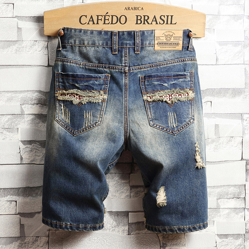 Ripped Hip-hop Denim Shorts Me - Men'S Shoes For Jeans recension och pris