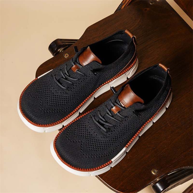 Men Wide Toe Knit Dress Shoes  - Men'S Shoes Brogues recension och pris