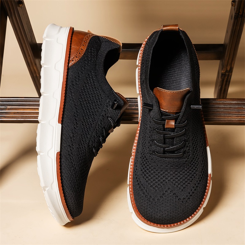 Men Wide Toe Knit Dress Shoes  - Men'S Shoes Brogues recension och pris