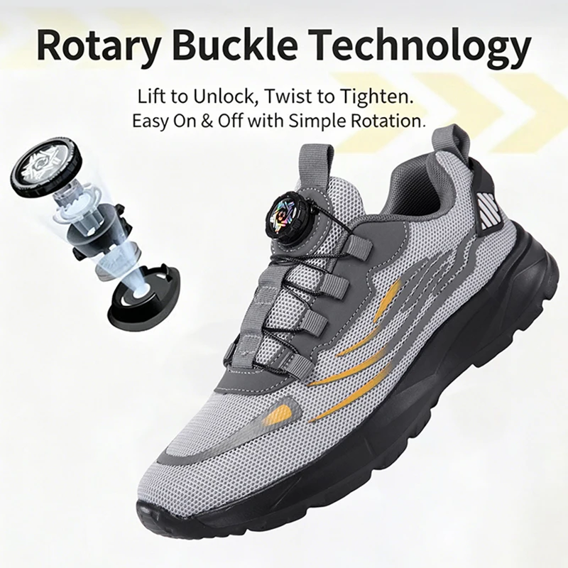 Breathable Mesh Men Shoes Tren - Men'S Shoes For Gym recension och pris