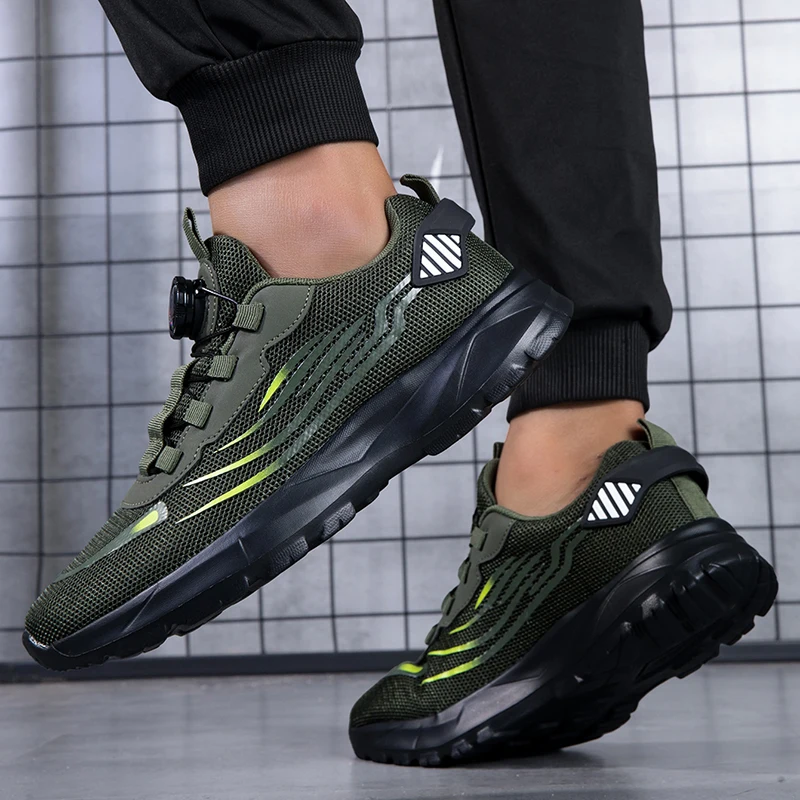Breathable Mesh Men Shoes Tren - Men'S Shoes For Gym recension och pris