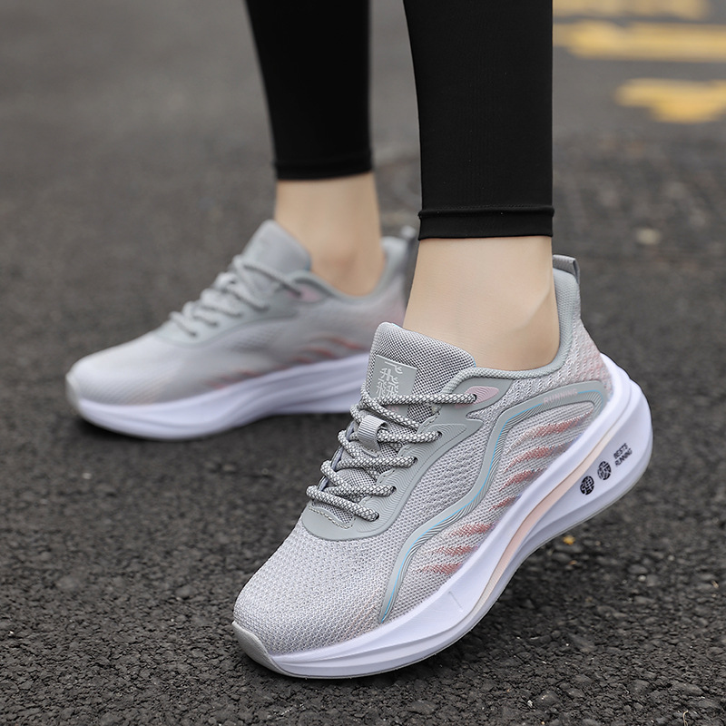 Popcorn style women's sneakers - Running Shoes Lightweight recension och pris
