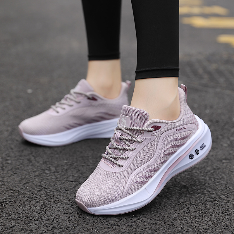 Popcorn style women's sneakers - Running Shoes Lightweight recension och pris