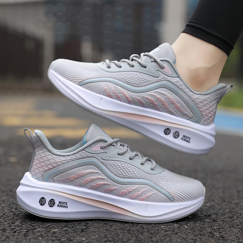 Popcorn style women's sneakers - Running Shoes Lightweight recension och pris
