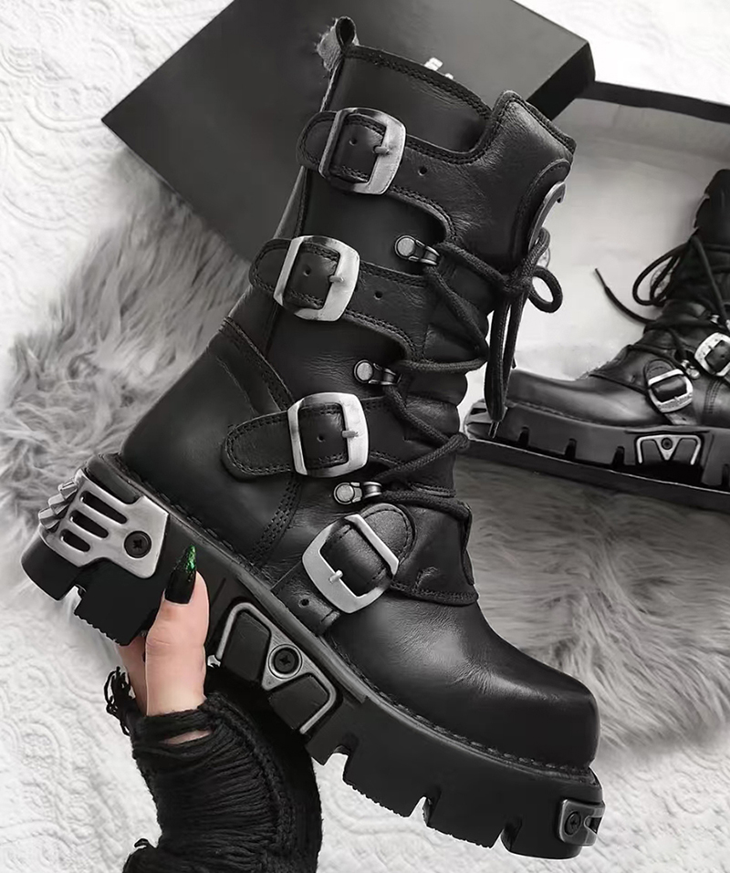 men luxury fashion punk gothic - Men Shoes Type recension och pris