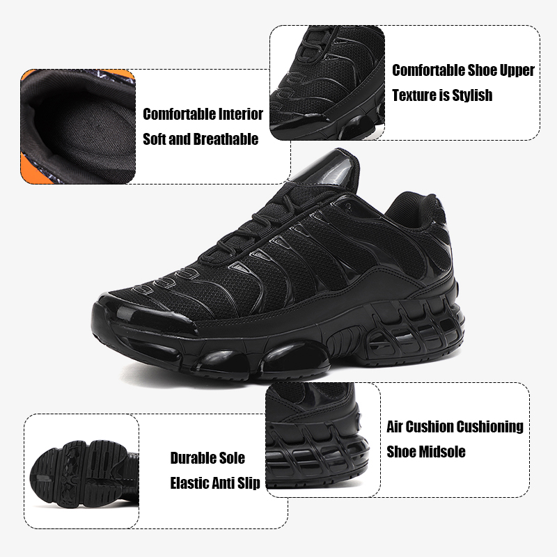 Men's Air Cushion Casual Sport - Men'S Shoes For Gym recension och pris