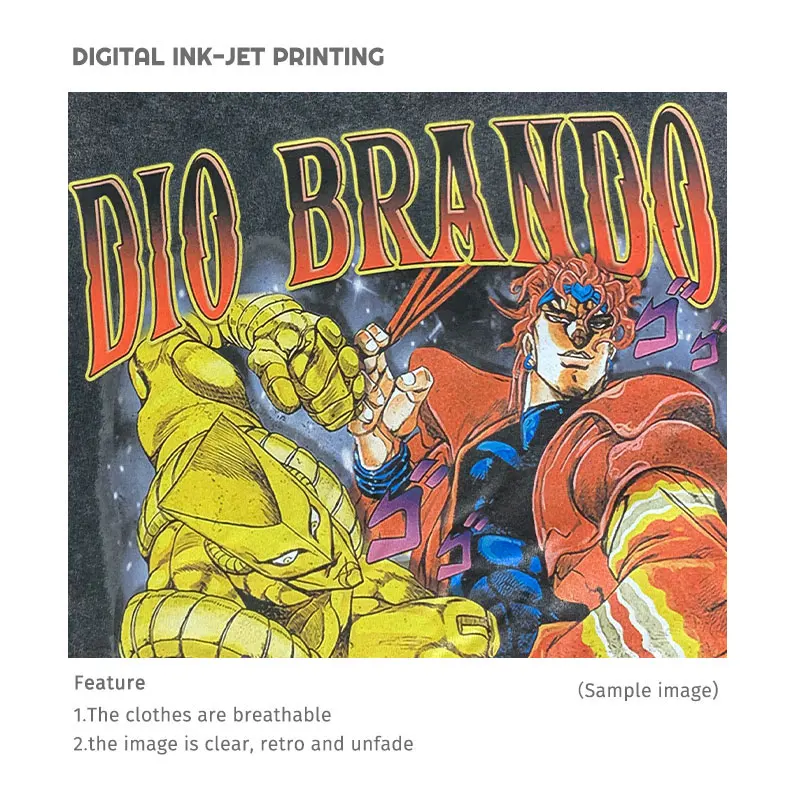 Bandai Anime JoJos T Shirt Vin - Men Shoes Xxl recension och pris