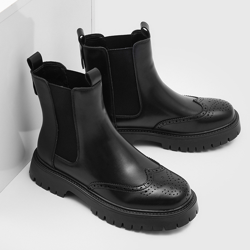 men's fashion genuine leather  - Men'S Shoes Brogues recension och pris