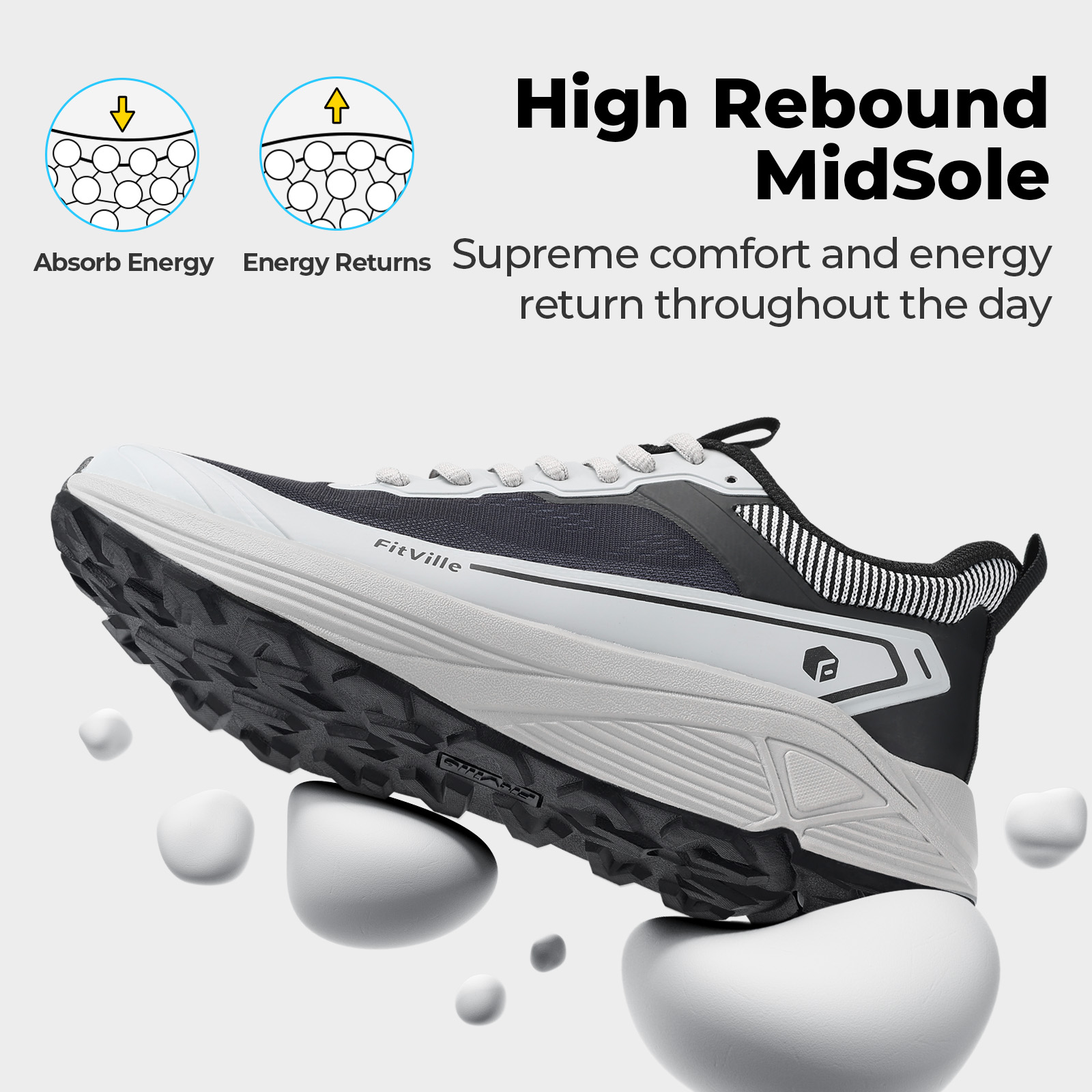 FitVille Wide Sports Shoes Wea - Men'S Shoes V5 Rnr recension och pris