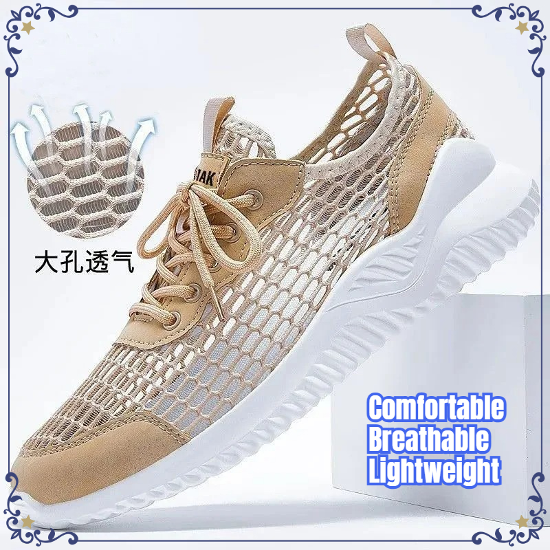 New Summer Men Hollow Mesh Sho - Men'S Shoes Brogues recension och pris