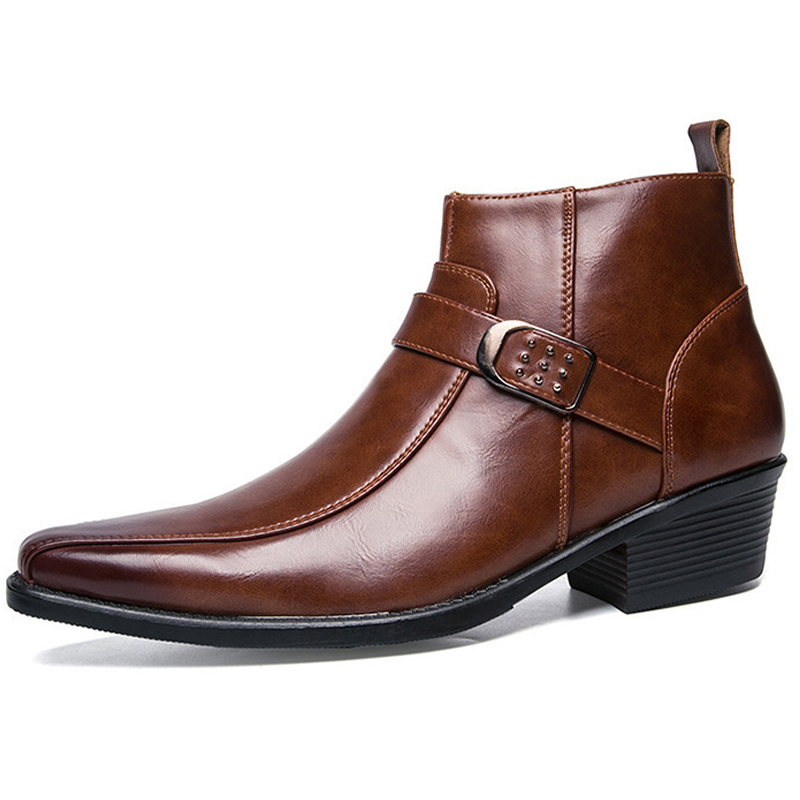 2026 New Men's Retro Cowboy Bo - Men Shoes Type recension och pris