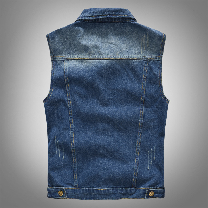Spring Summber Men's Denim Ves - Men'S Shoes For Jeans recension och pris