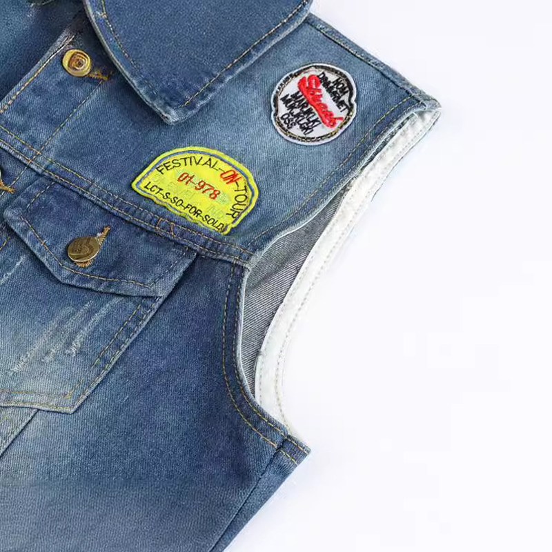 Spring Summber Men's Denim Ves - Men'S Shoes For Jeans recension och pris