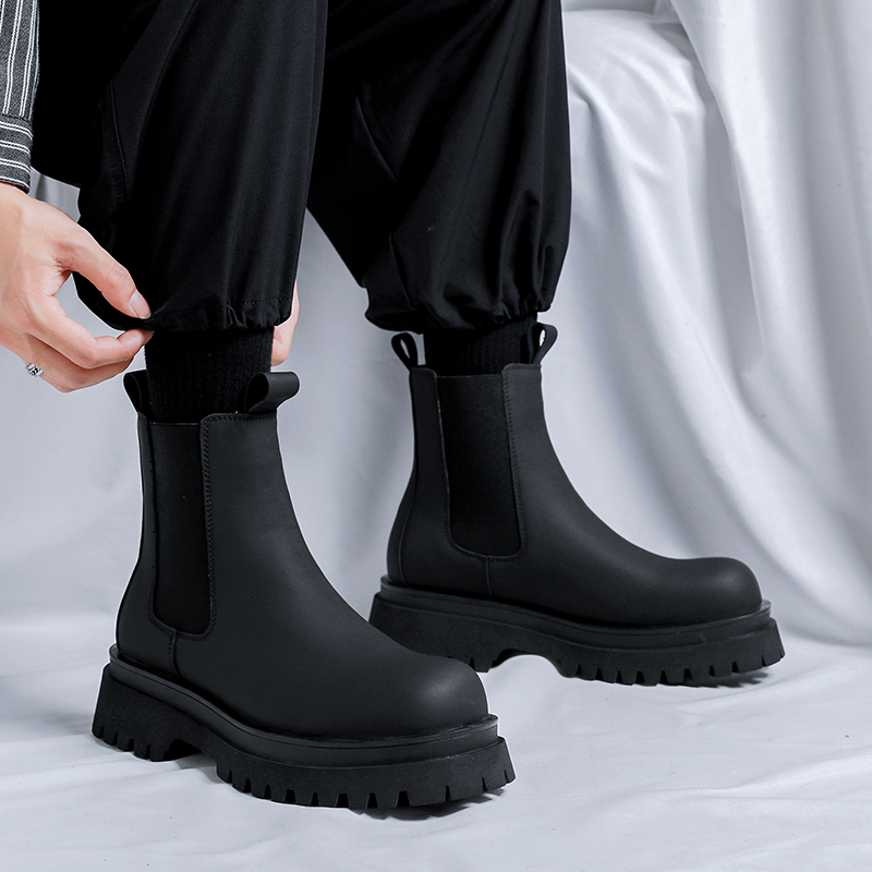 2026 Platform Black High Top B - Men Shoes Type recension och pris