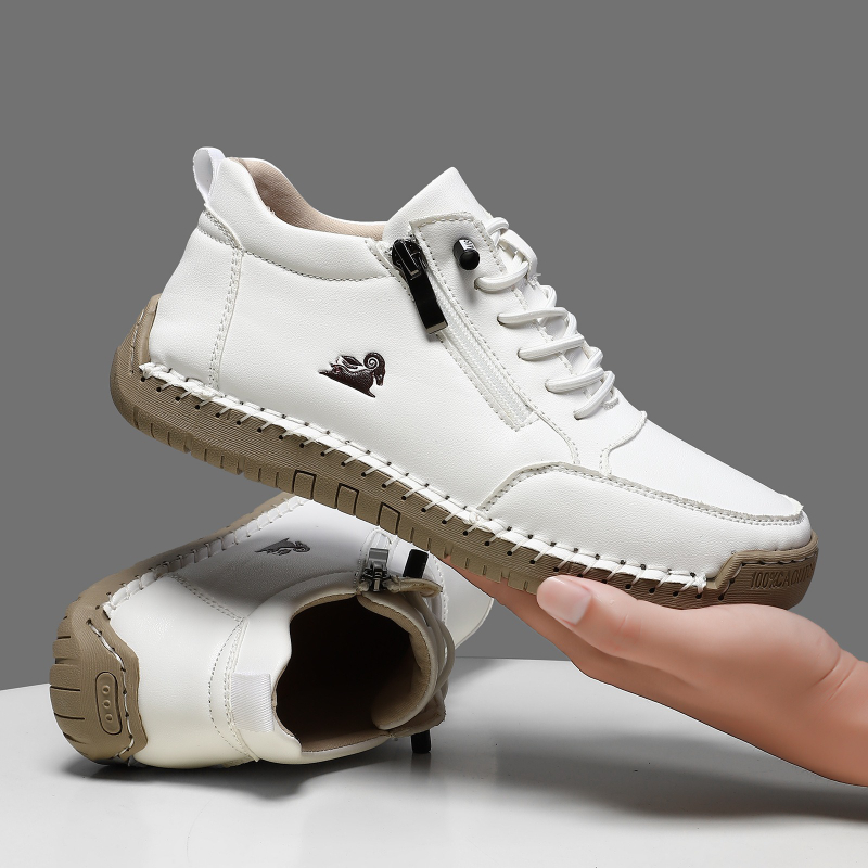 Women's Sneakers Handmade Leat - Men Shoes Type recension och pris