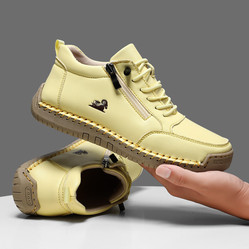 Women's Sneakers Handmade Leat - Men Shoes Type recension och pris