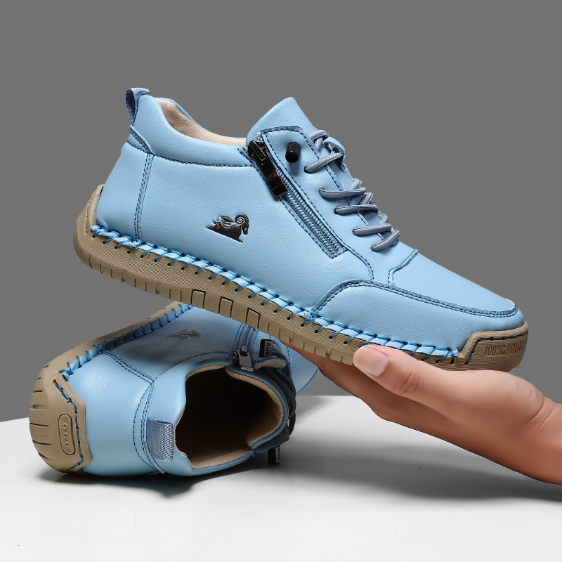 Women's Sneakers Handmade Leat - Men Shoes Type recension och pris